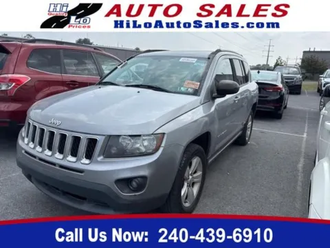 Silver 2016 Jeep Compass Sport for sale in Frederick, MD