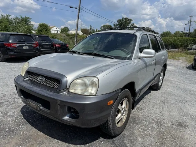 Black 2002 Hyundai Santa Fe for sale in Frederick, MD