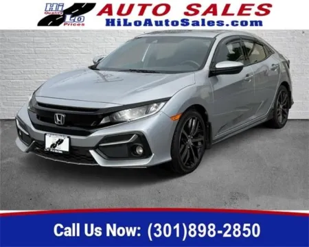 Black 2021 Honda Civic Sport for sale in Frederick, MD