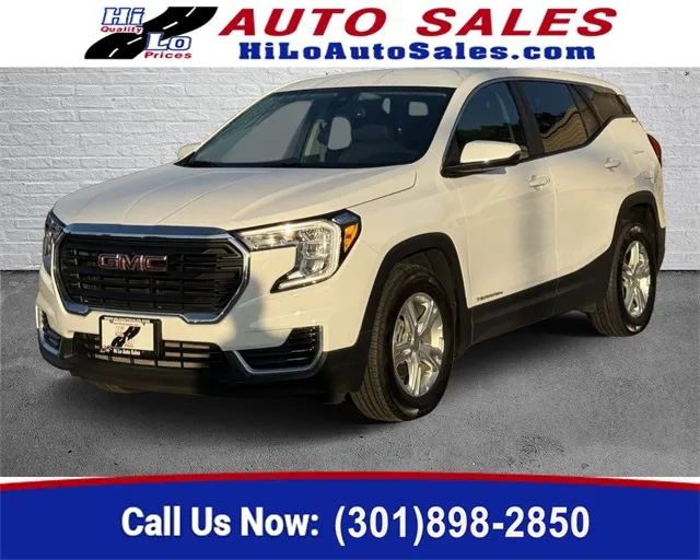 White 2022 GMC Terrain SLE for sale in Frederick, MD