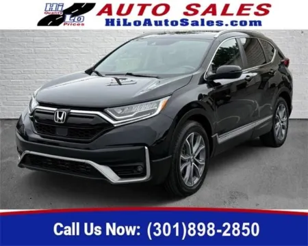 Black 2022 Honda CR-V Touring for sale in Frederick, MD