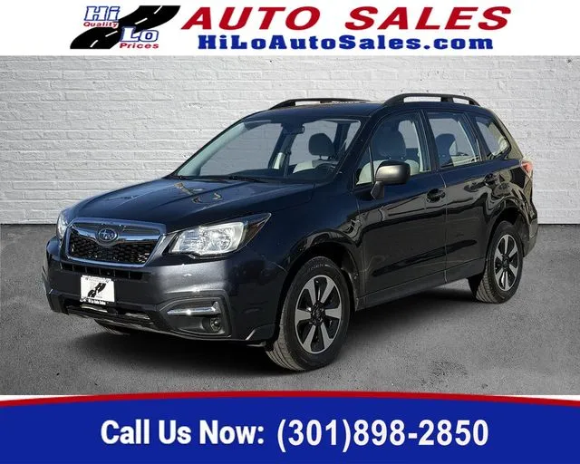 Gray 2018 Subaru Forester 2.5i for sale in Frederick, MD