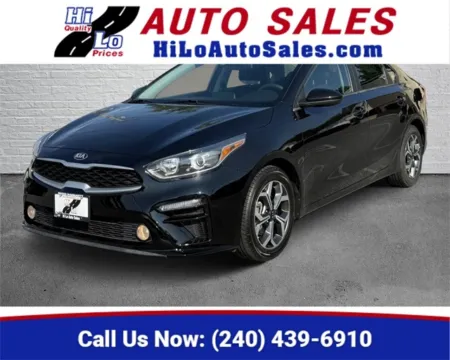 Black 2021 Kia Forte LXS for sale in Frederick, MD