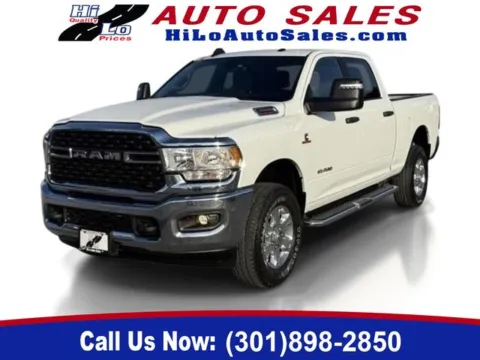 White 2024 Ram 2500 Big Horn for sale in Frederick, MD
