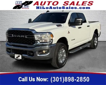 White 2024 Ram 2500 Big Horn for sale in Frederick, MD