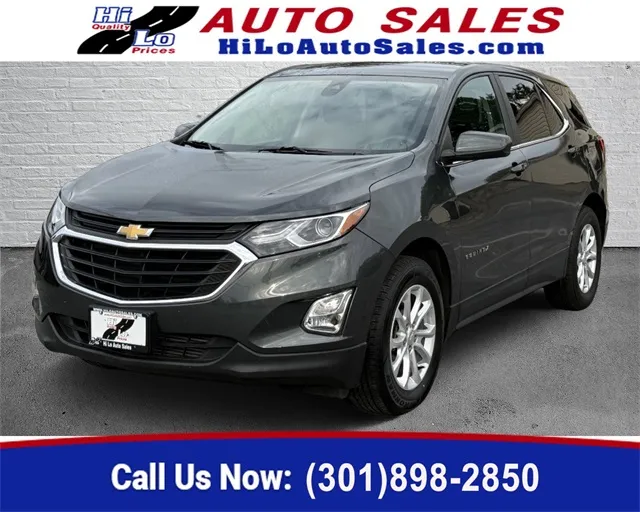 Gray 2021 Chevrolet Equinox LT for sale in Frederick, MD