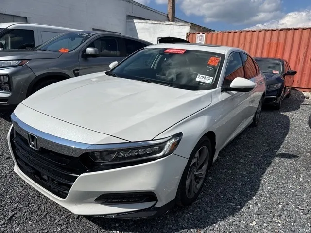 White 2019 Honda Accord EX-L for sale in Frederick, MD