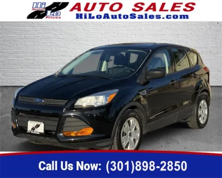Black 2016 Ford Escape S for sale in Frederick, MD