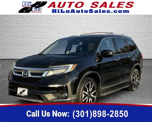 Black 2019 Honda Pilot Elite for sale in Frederick, MD