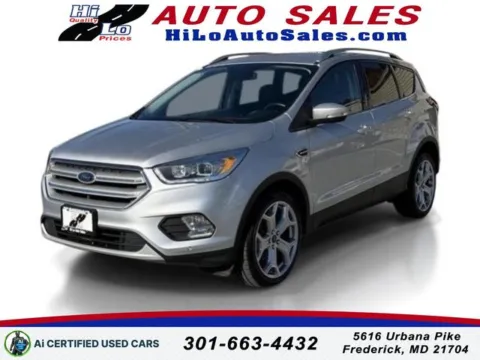 Silver 2019 Ford Escape Titanium for sale in Frederick, MD