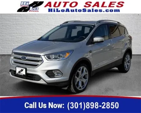 Silver 2019 Ford Escape Titanium for sale in Frederick, MD