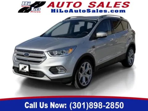 Silver 2019 Ford Escape Titanium for sale in Frederick, MD