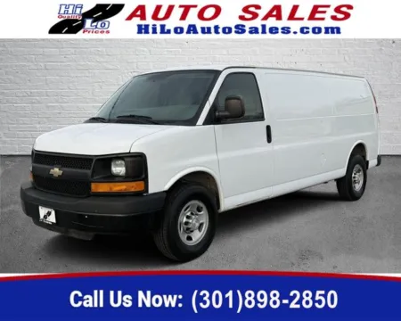 White 2016 Chevrolet Express 3500 Work Van for sale in Frederick, MD