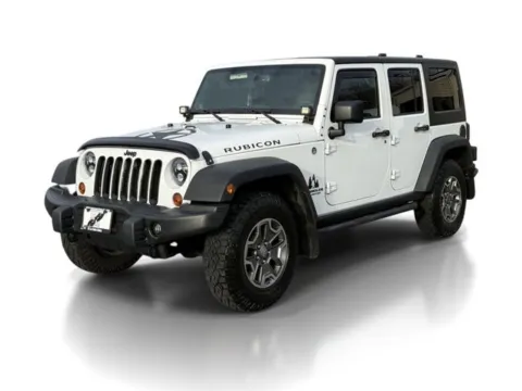 White 2013 Jeep Wrangler Unlimited Rubicon for sale in Frederick, MD