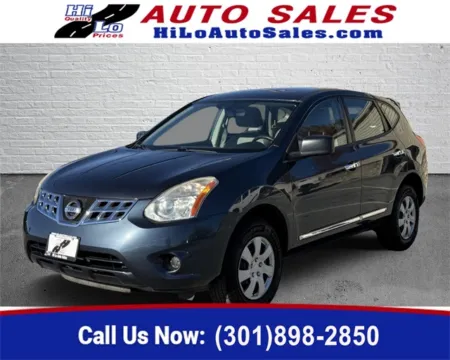 Gray 2013 Nissan Rogue S for sale in Frederick, MD