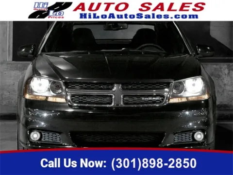 Black 2014 Dodge Avenger SE for sale in Frederick, MD