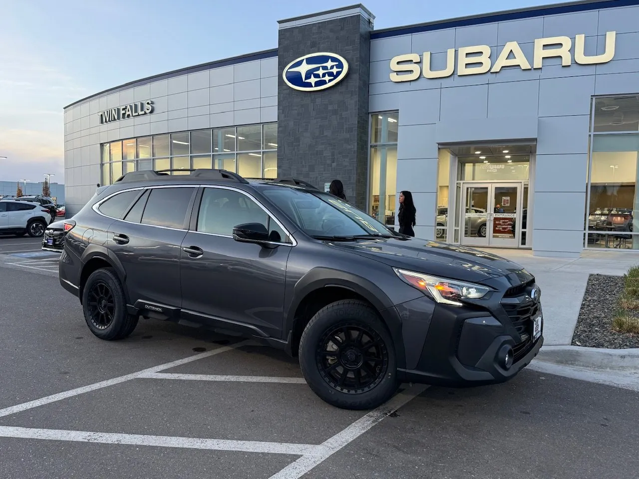 Gray 2024 Subaru Outback Premium for sale in Twin Falls, ID