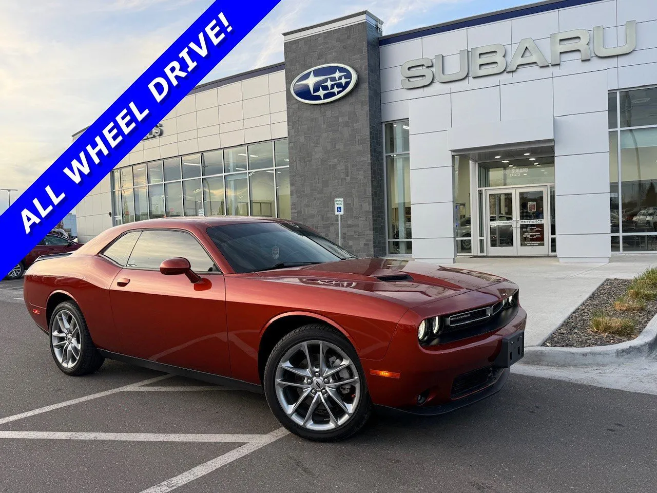 Orange 2023 Dodge Challenger SXT for sale in Twin Falls, ID