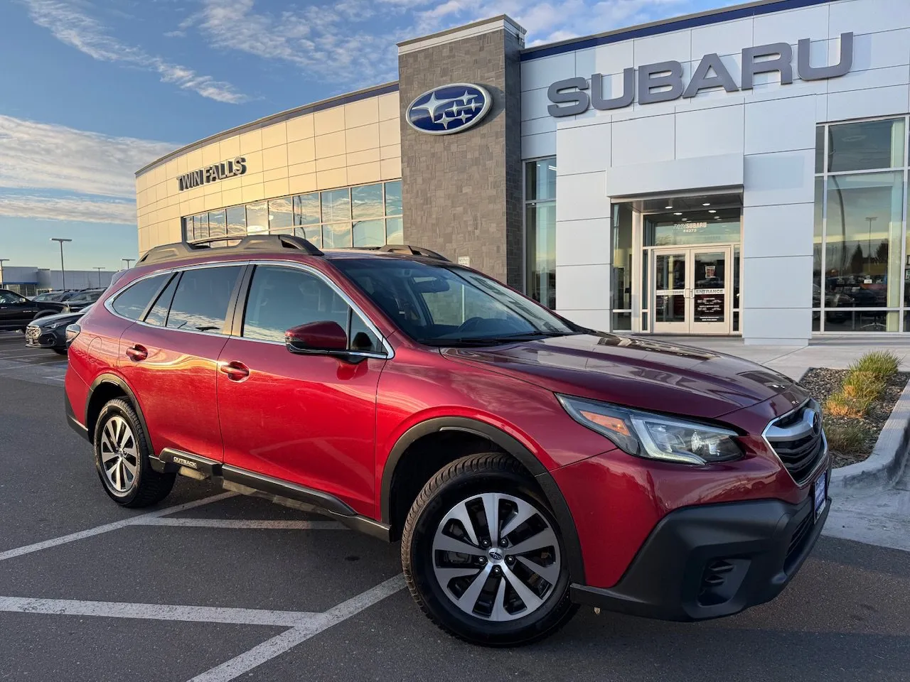 Red 2022 Subaru Outback Premium for sale in Twin Falls, ID