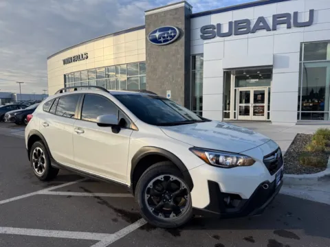 White 2021 Subaru Crosstrek Premium for sale in Twin Falls, ID