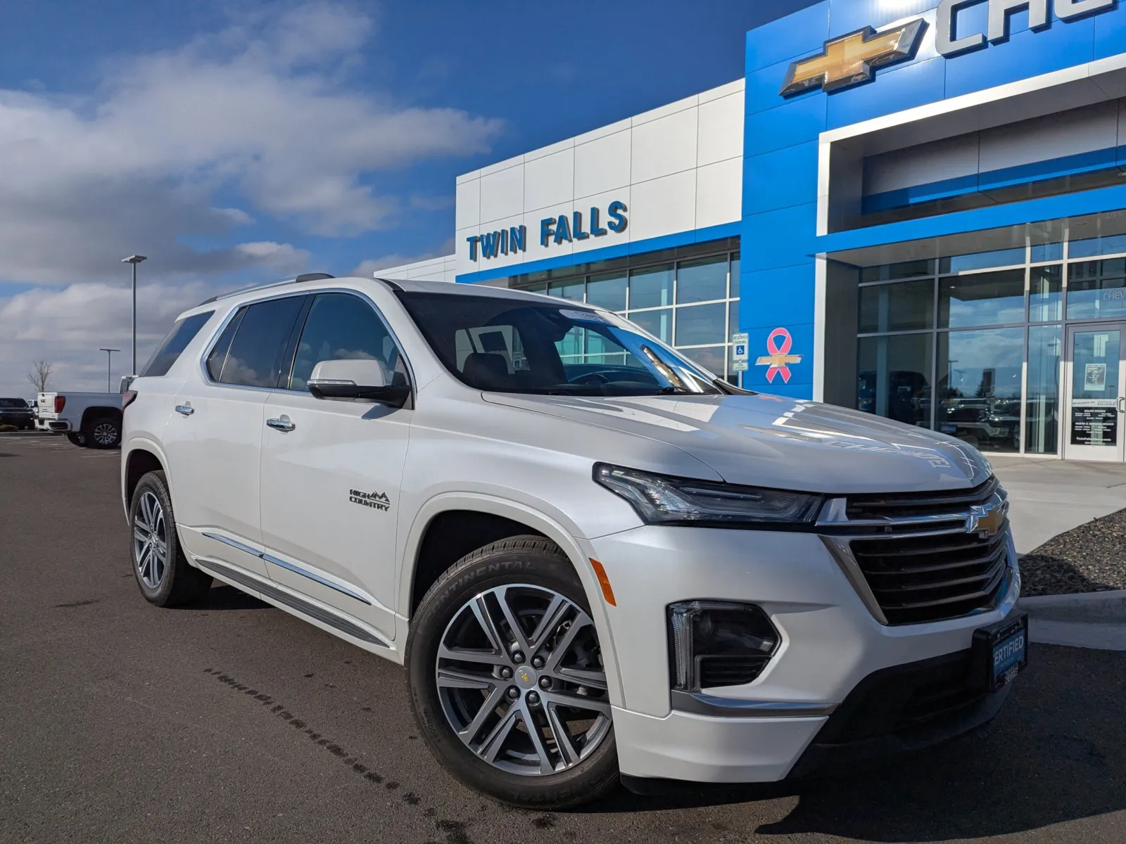 White 2023 Chevrolet Traverse High Country for sale in Twin Falls, ID