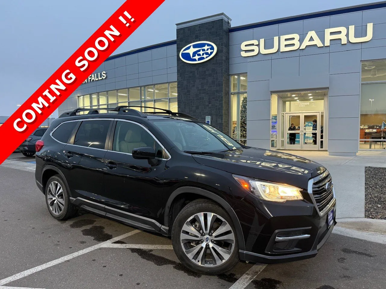 Black 2019 Subaru Ascent Premium for sale in Twin Falls, ID