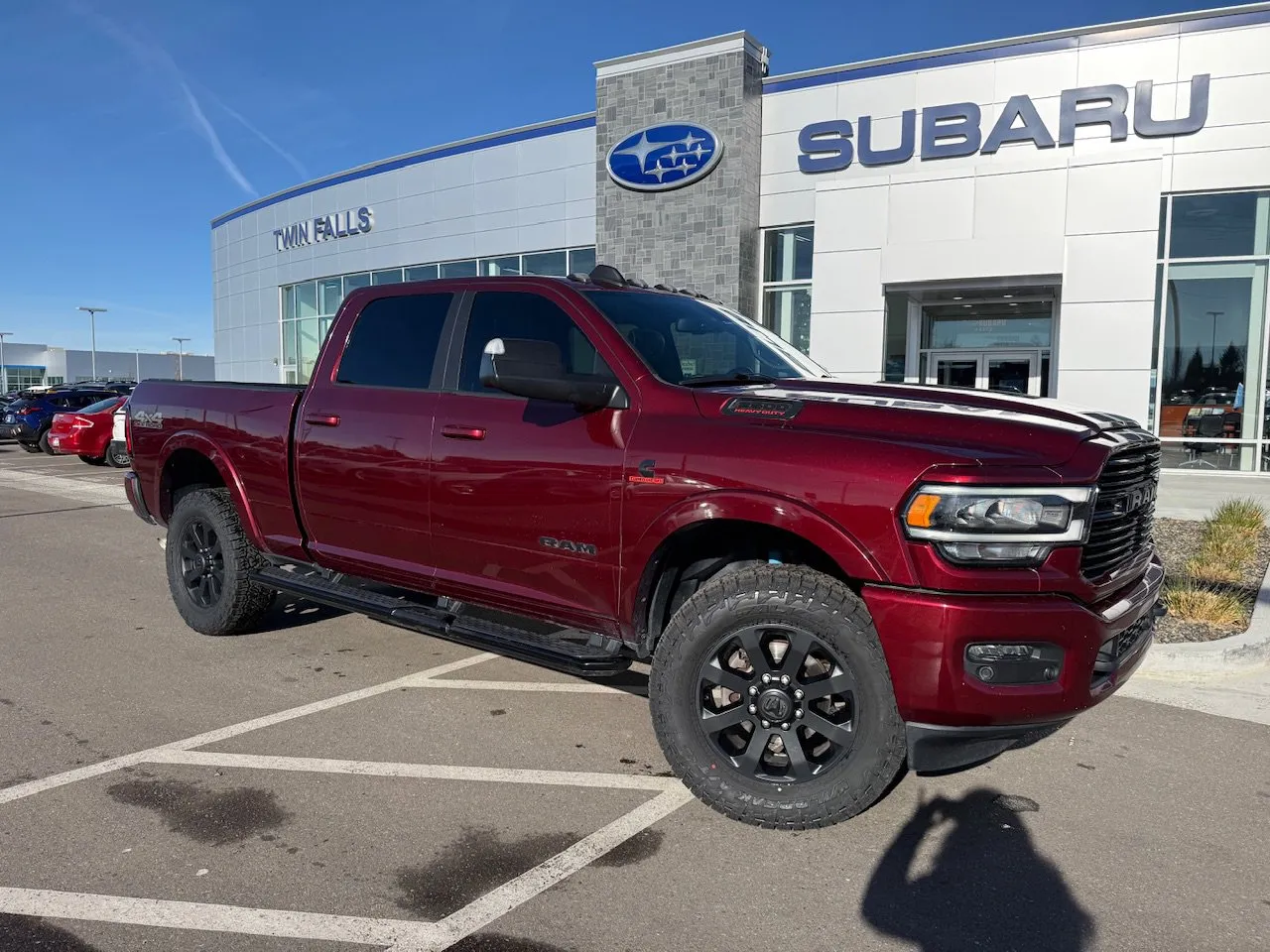 Red 2019 Ram 2500 Laramie for sale in Twin Falls, ID