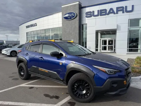 Blue 2024 Subaru Crosstrek Wilderness for sale in Twin Falls, ID