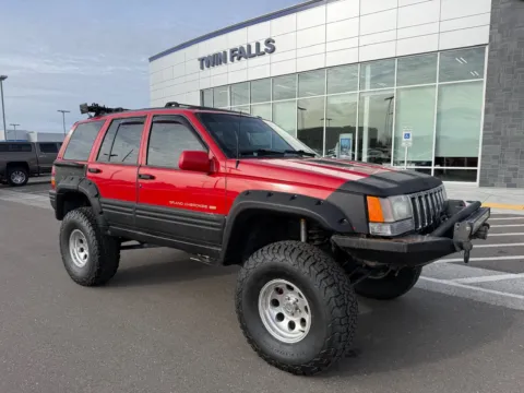Red 1996 Jeep Grand Cherokee Limited for sale in Twin Falls, ID