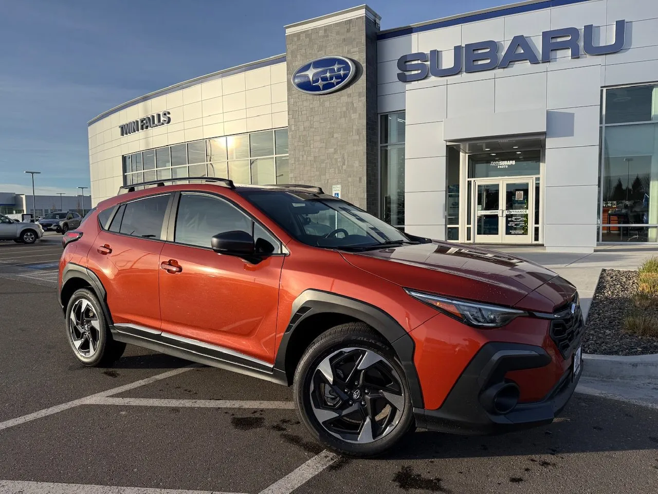 Orange 2025 Subaru Crosstrek Limited for sale in Twin Falls, ID