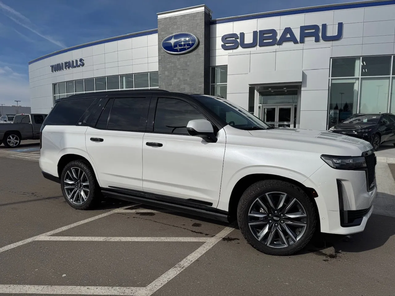 White 2021 Cadillac Escalade Sport Platinum for sale in Twin Falls, ID