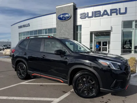 Black 2023 Subaru Forester Sport for sale in Twin Falls, ID