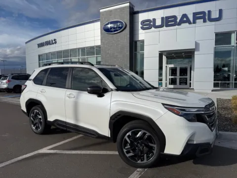 White 2025 Subaru Forester Limited for sale in Twin Falls, ID