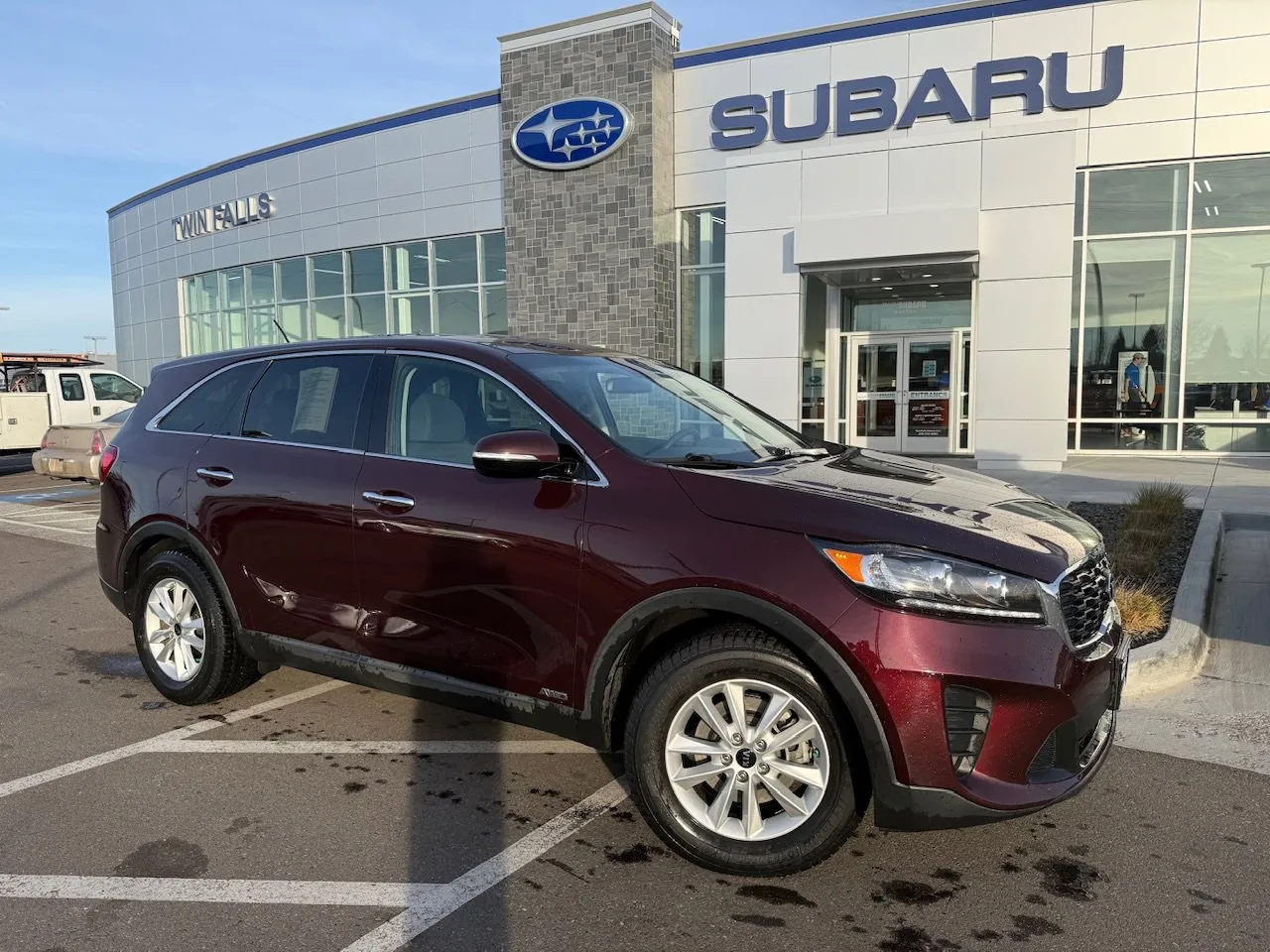 Red 2019 Kia Sorento LX V6 for sale in Twin Falls, ID