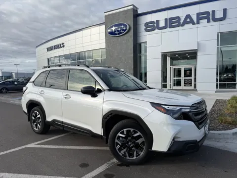 White 2025 Subaru Forester Premium for sale in Twin Falls, ID