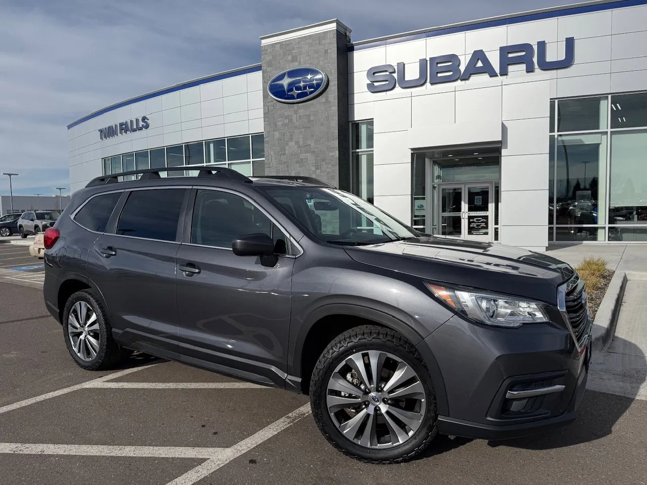 Gray 2022 Subaru Ascent Premium for sale in Twin Falls, ID
