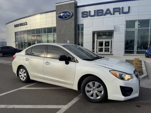 White 2013 Subaru Impreza Sedan 2.0i for sale in Twin Falls, ID