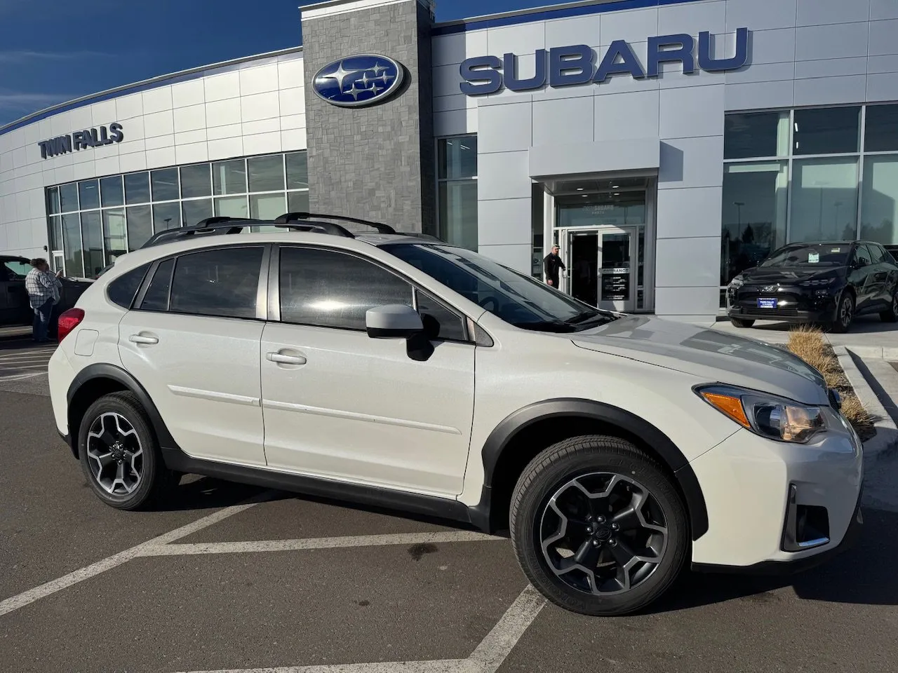 White 2016 Subaru Crosstrek Premium for sale in Twin Falls, ID