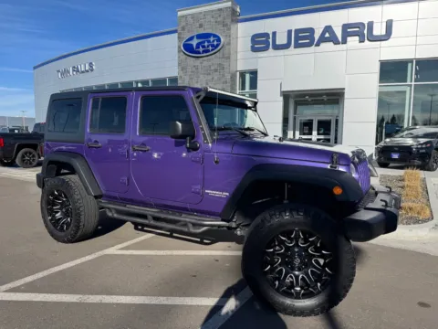 Purple 2017 Jeep Wrangler Unlimited Sport for sale in Twin Falls, ID