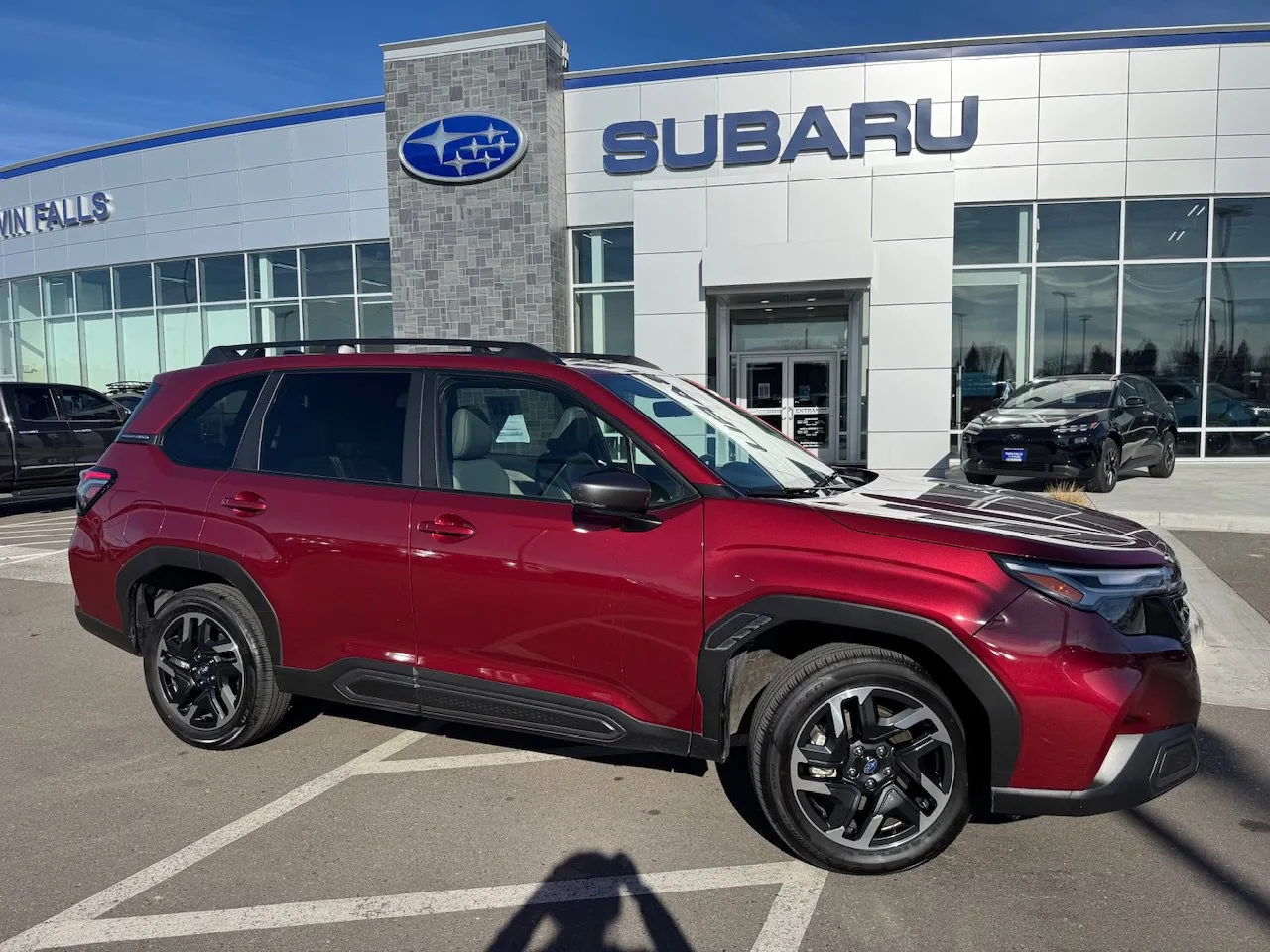 Red 2025 Subaru Forester Limited for sale in Twin Falls, ID