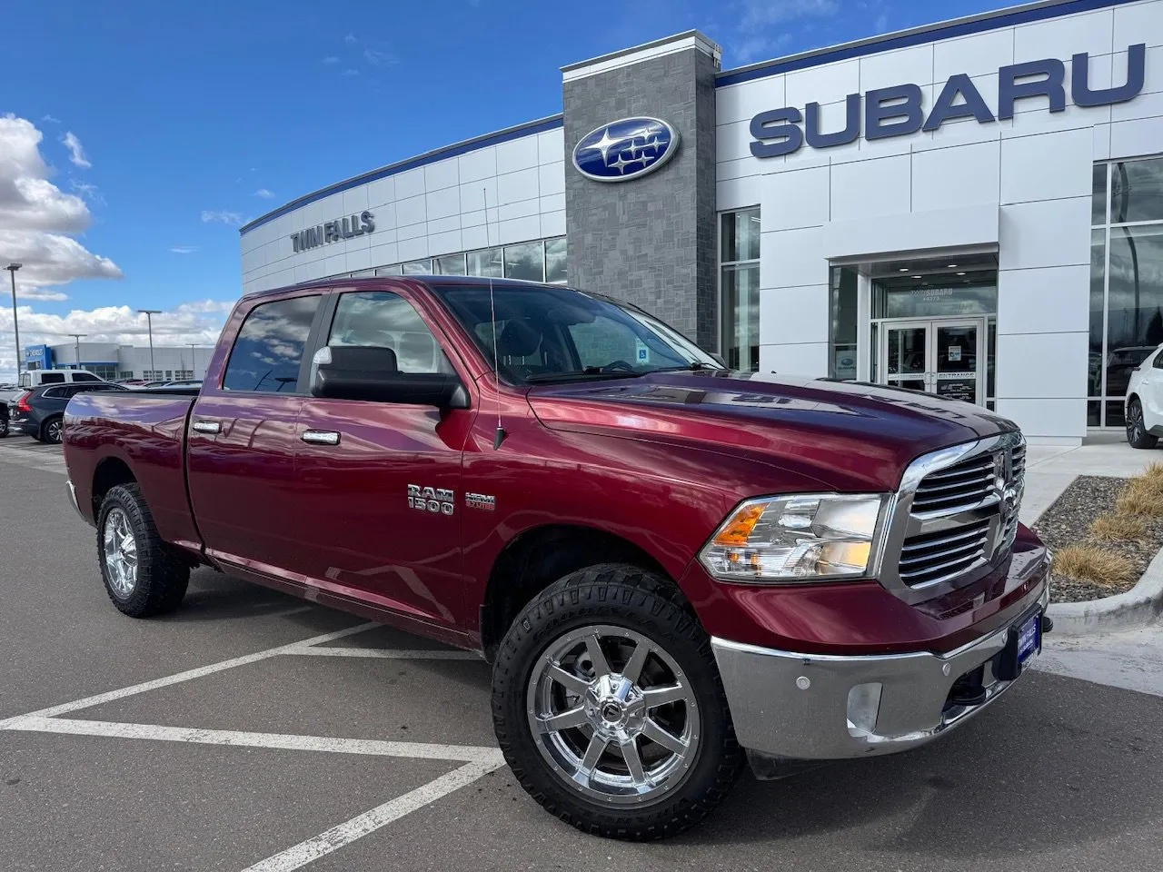 Red 2018 Ram 1500 Big Horn for sale in Twin Falls, ID