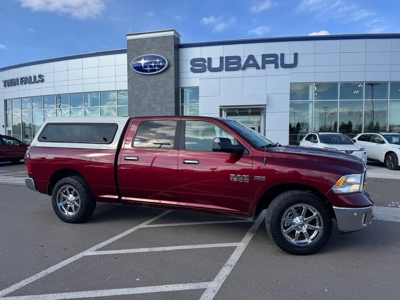 Red 2018 Ram 1500 Big Horn for sale in Twin Falls, ID