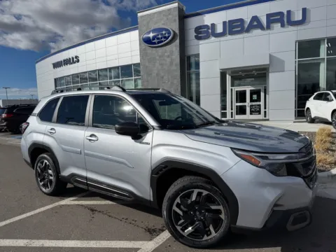 Silver 2025 Subaru Forester Limited Hybrid for sale in Twin Falls, ID