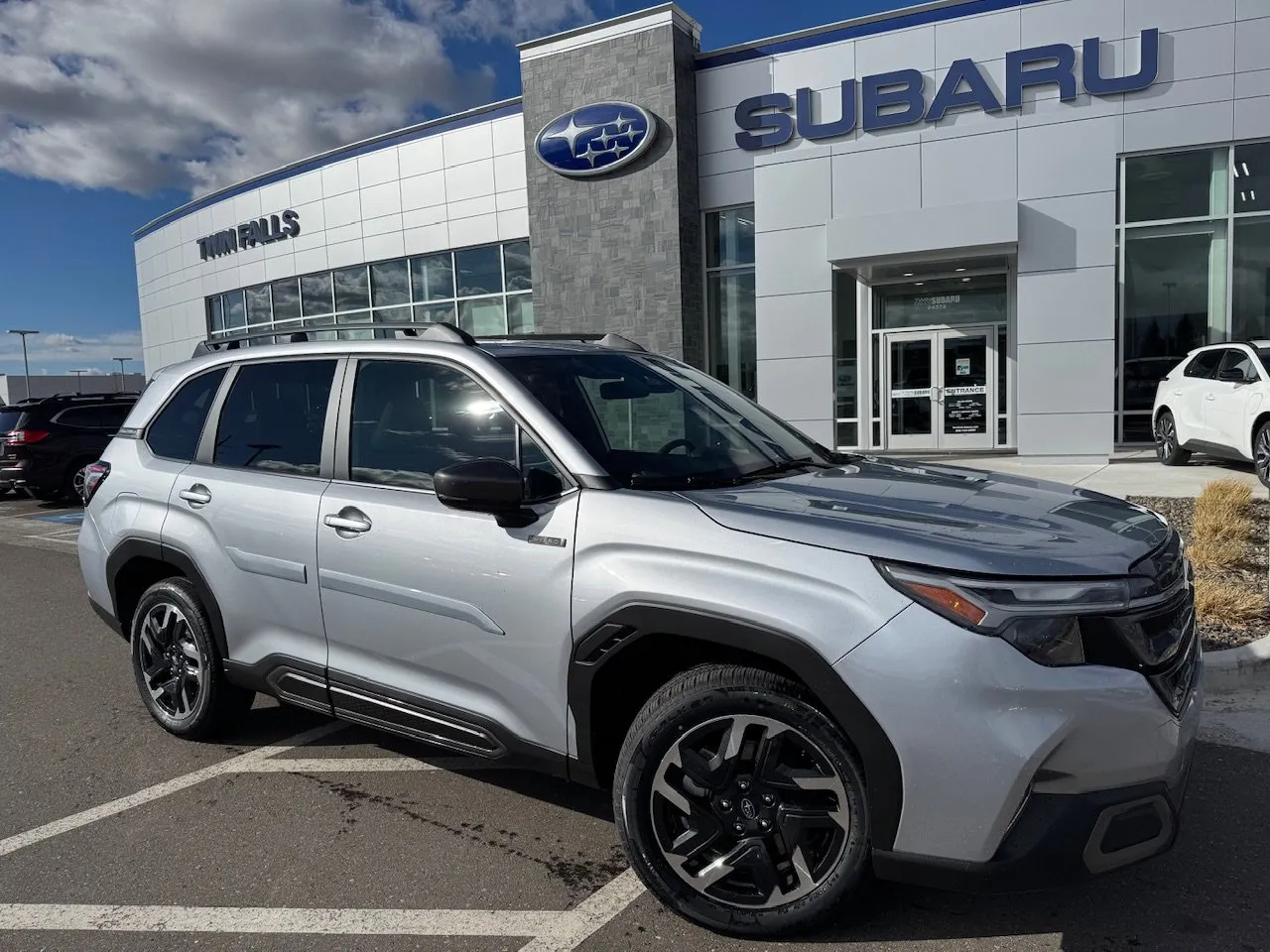 Silver 2025 Subaru Forester Limited Hybrid for sale in Twin Falls, ID