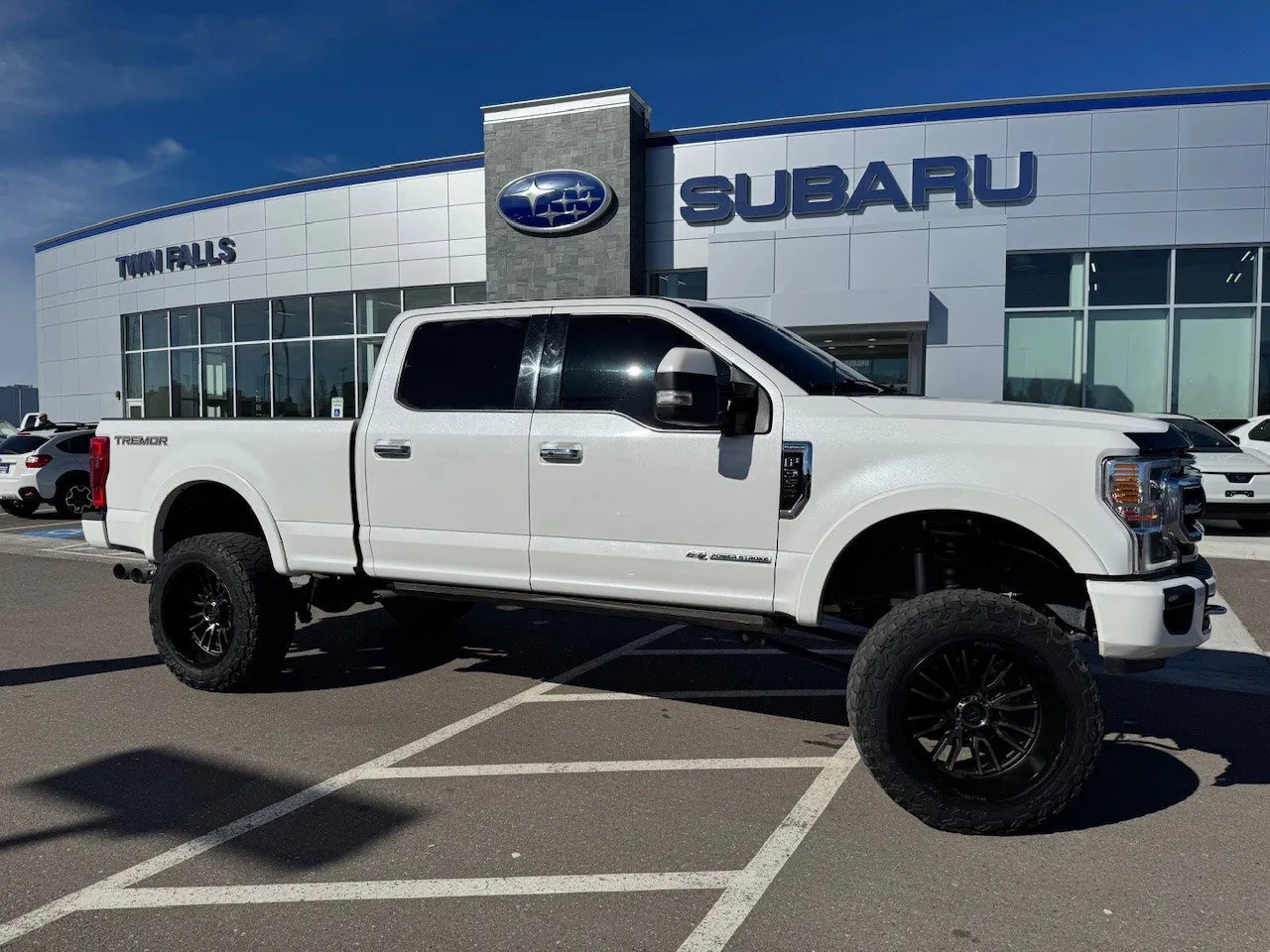 White 2022 Ford Super Duty F-350 SRW Platinum for sale in Twin Falls, ID