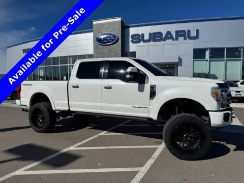 White 2022 Ford Super Duty F-350 SRW Platinum for sale in Twin Falls, ID