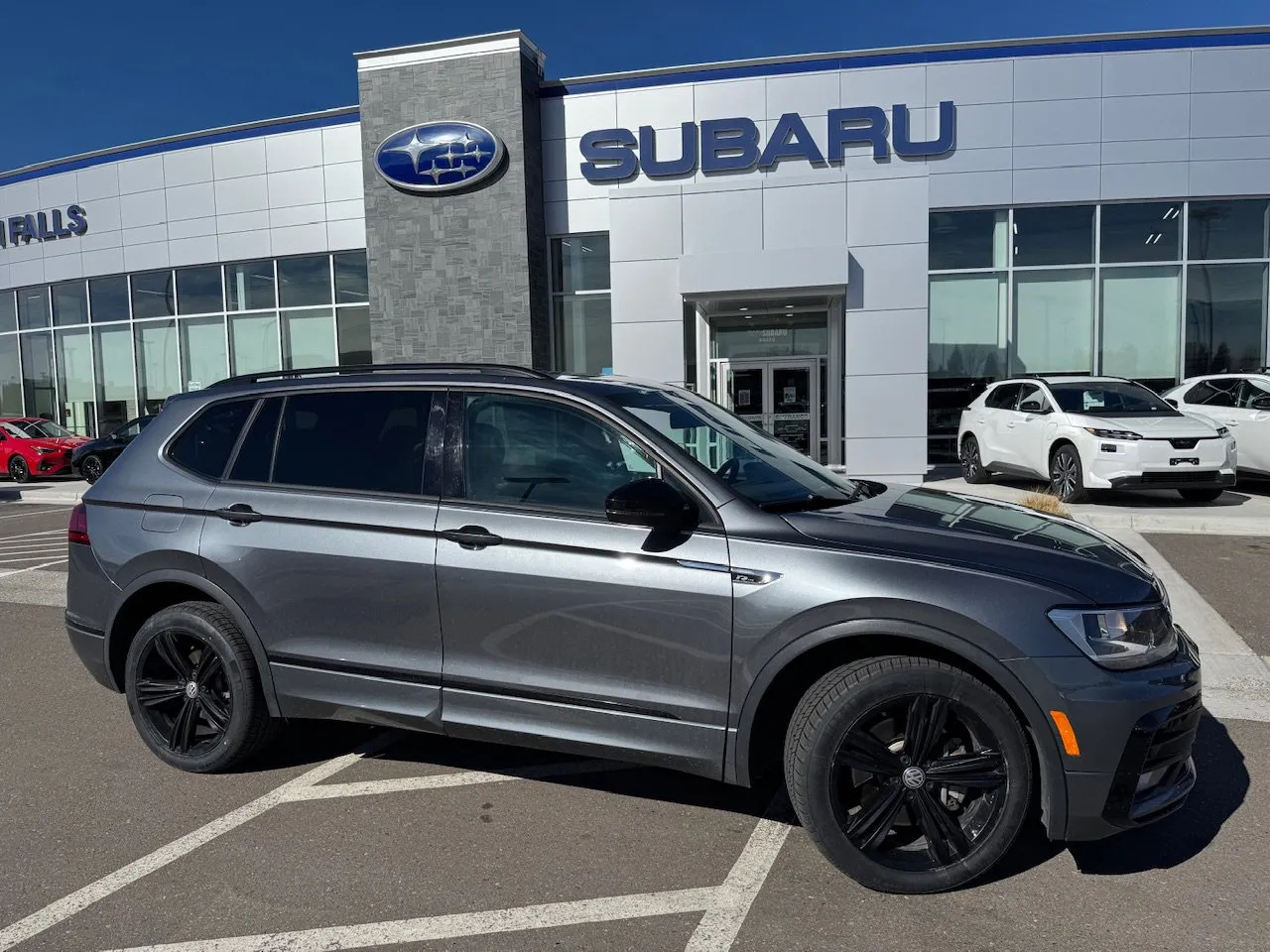 Gray 2019 Volkswagen Tiguan 2.0T SEL R-Line for sale in Twin Falls, ID
