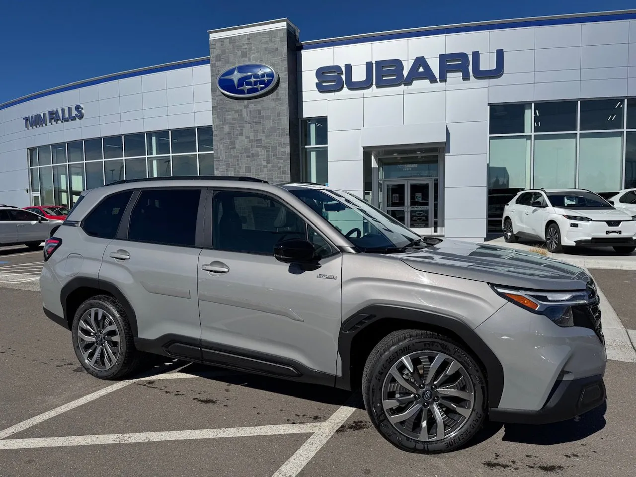 Beige 2025 Subaru Forester Touring Hybrid for sale in Twin Falls, ID