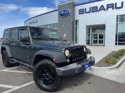 Gray 2017 Jeep Wrangler Unlimited Willys Wheeler for sale in Twin Falls, ID
