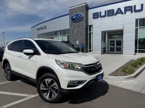 White 2015 Honda CR-V Touring for sale in Twin Falls, ID